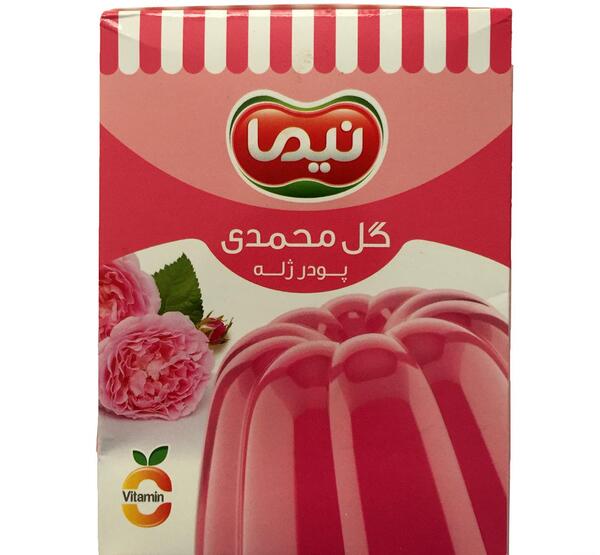عکس ژله گل محمدی