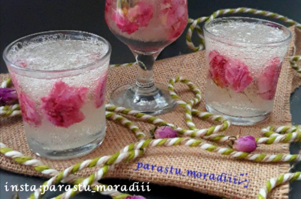 عکس ژله گل محمدی
