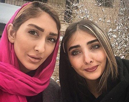عکس دریا مرادی دشت و همسرش