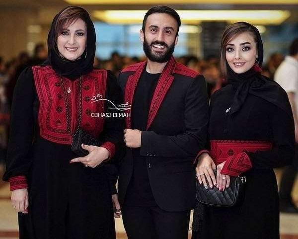 عکس دریا مرادی دشت و همسرش