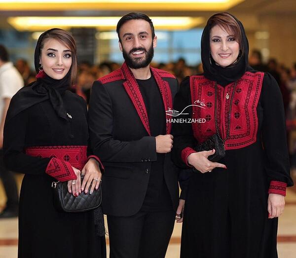 عکس دریا مرادی دشت و همسرش