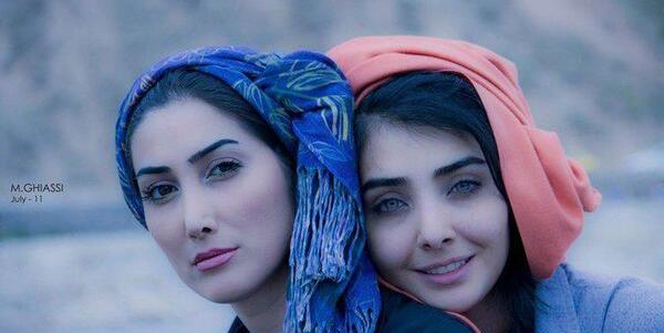 عکس دریا مرادی دشت و همسرش