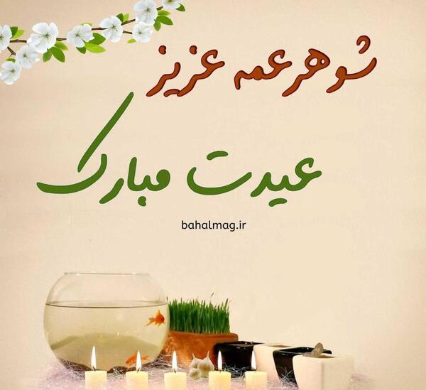 عکس تولدت مبارک شوهر عمه