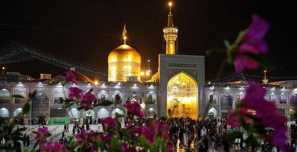 عکس حرم امام رضا در عید نوروز