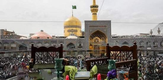 عکس حرم امام رضا در عید نوروز