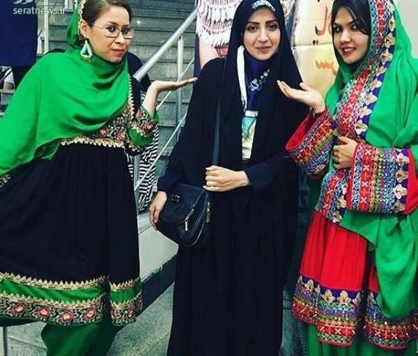 عکس دختر با حجاب افغانی