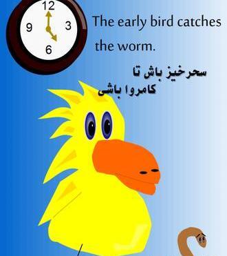 عکس ضرب المثل انگلیسی با ترجمه فارسی