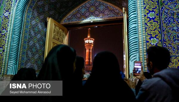 عکس حرم امام رضا نیمه شعبان