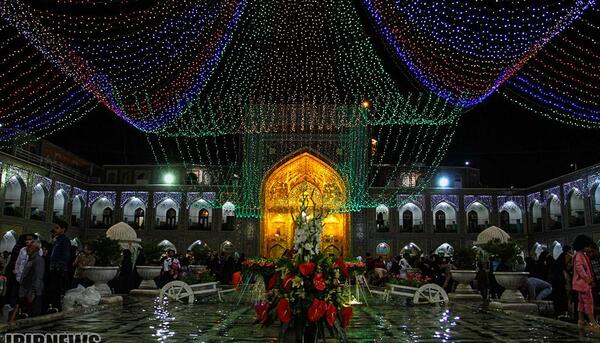 عکس حرم امام رضا نیمه شعبان
