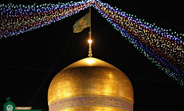 عکس حرم امام رضا نیمه شعبان