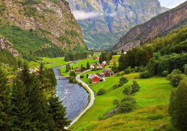 عکس تصاویر زیبای طبیعت نروژ