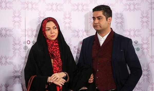عکس آزاده نامداری در فرودگاه