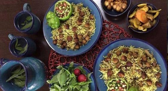 عکس غذا دونفره