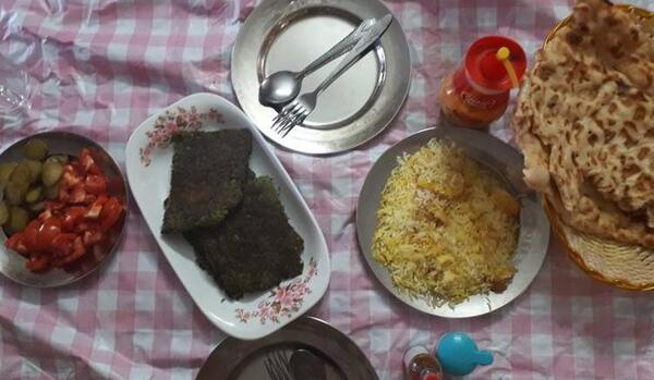 عکس غذا دونفره
