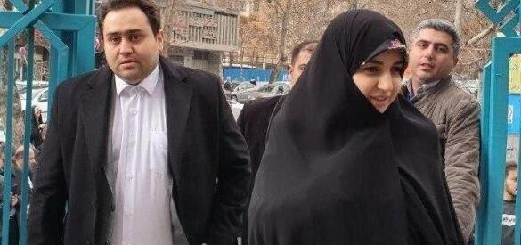 عکس زن ظریف و روحانی