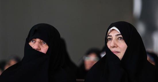 عکس زن ظریف و روحانی