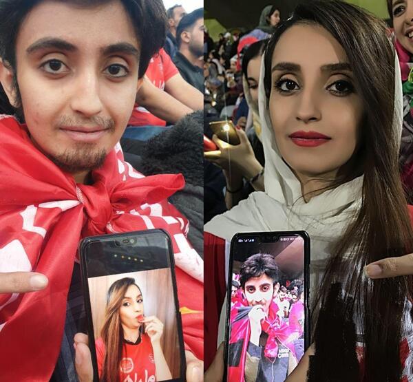 عکس ژاله دختر پرسپولیسی