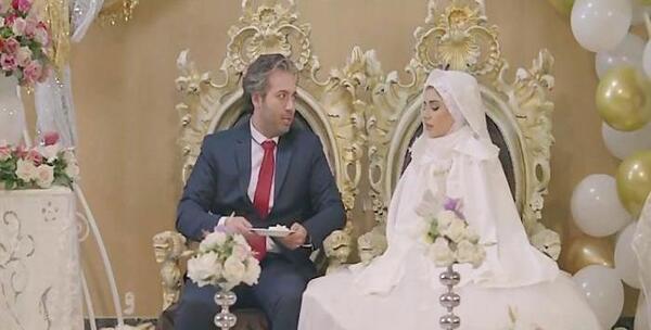 عکس عروسی پریسا پور مشکی و همسرش