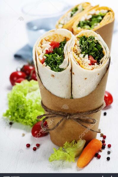 عکس نان ذرت مکزیکی