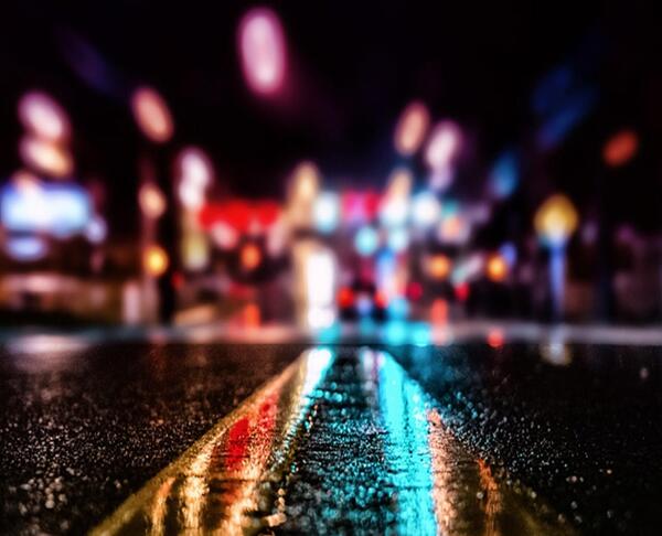 عکس شب در شهر