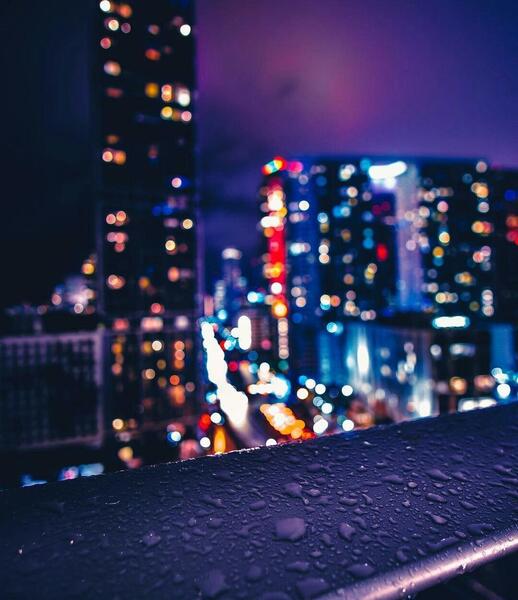 عکس شب در شهر