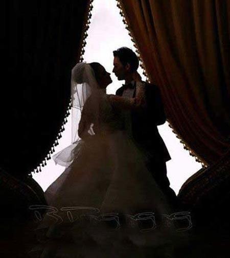 عکس عروس و داماد تو بغل هم