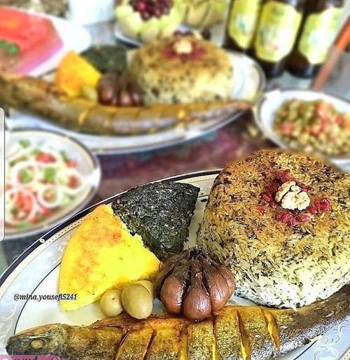عکس غذای شیک ایرانی