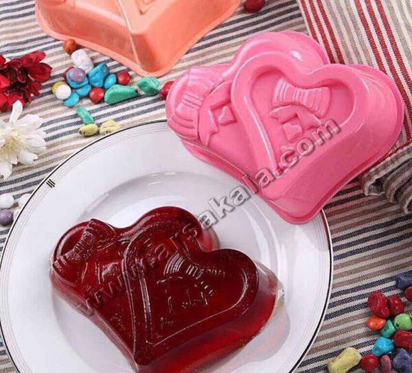 عکس ژله طرح قلب