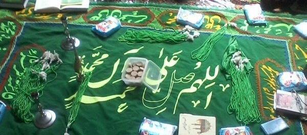 عکس سفره ی صلوات