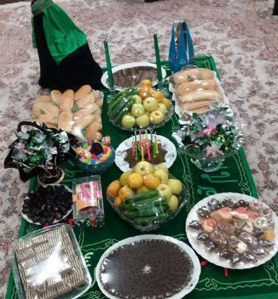 عکس سفره ی صلوات