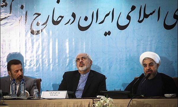 عکس جالب از ظریف