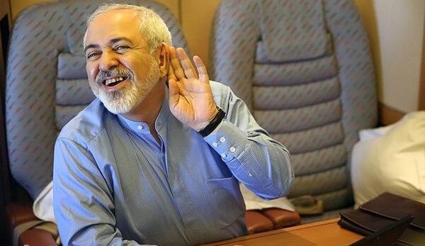 عکس جالب از ظریف