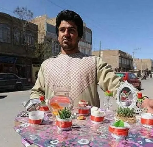 عکس سفره هفت سین افغانستان