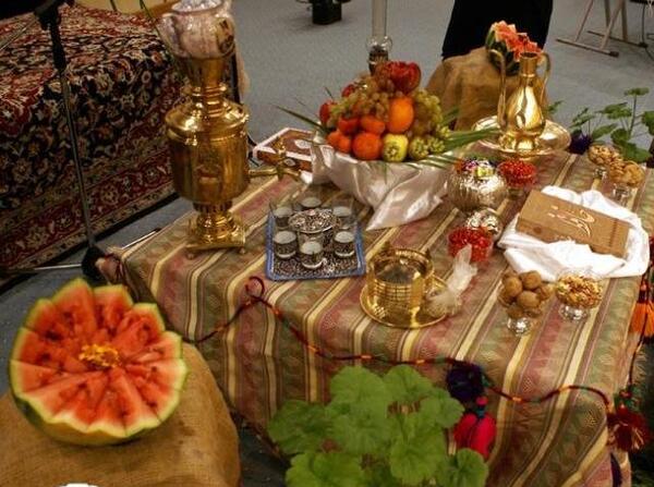 عکس سفره هفت سین افغانستان