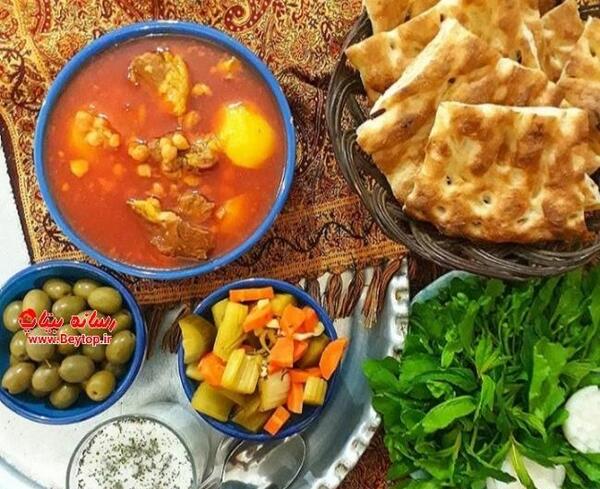عکس آبگوشت سنتی