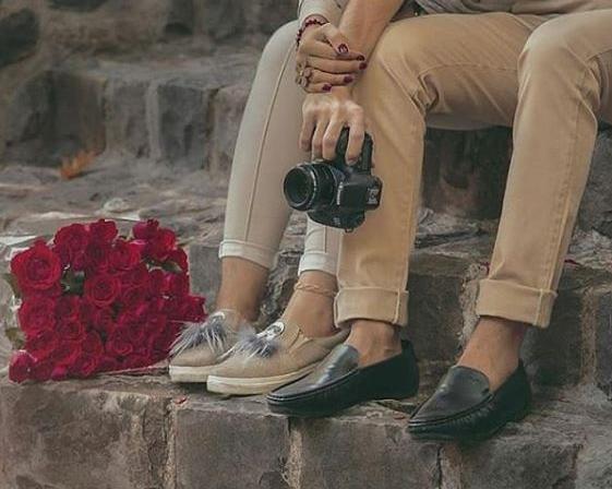 عکس دونفره عاشقانه از پا