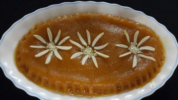 عکس طرز تهیه حلوا