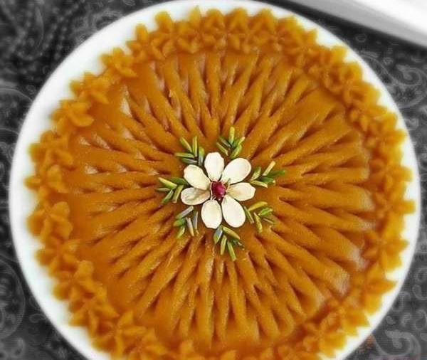 عکس طرز تهیه حلوا