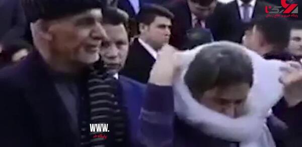 عکس اشرف غنی وهمسرش