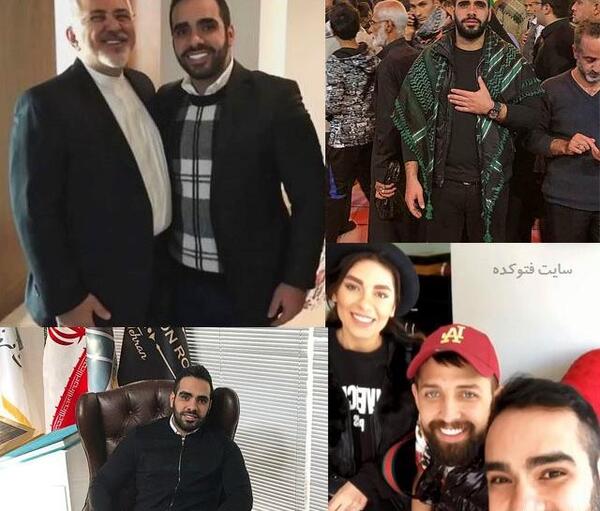 عکس پسر آقای ظریف