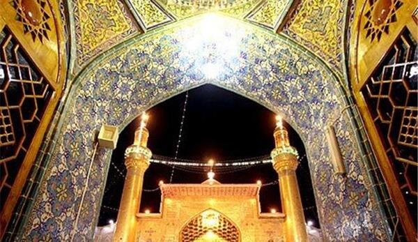عکس سه بعدی حرم امام علی