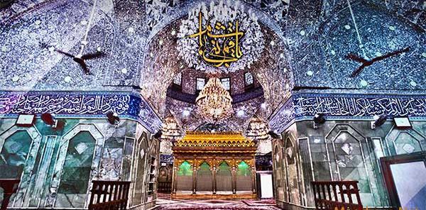 عکس لایه باز ضریح امام حسین