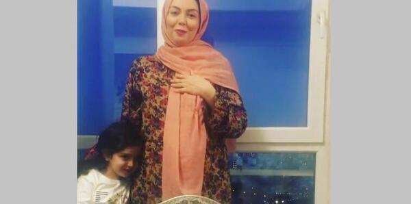 عکس بچه ی آزاده نامداری