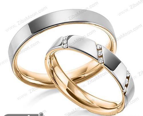 عکس حلقه ازدواج بدون نگین