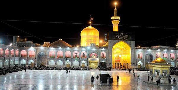 عکس حرم امام رضا در صبح