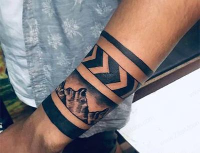 عکس تاتو روی مچ دست