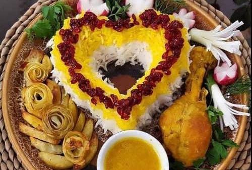 عکس غذا رمانتیک