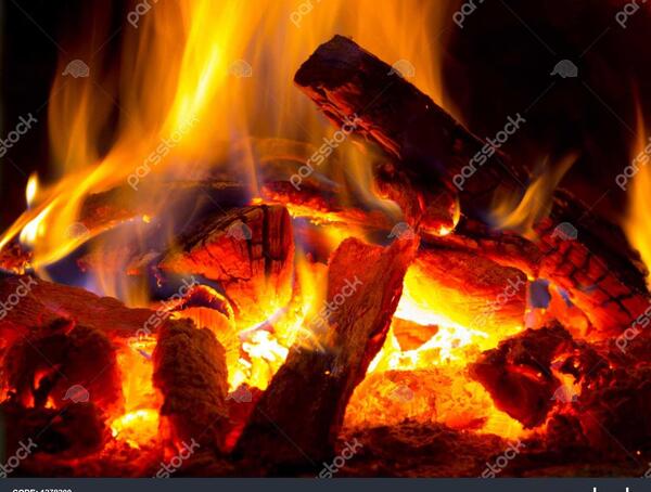 عکس آتش شعله
