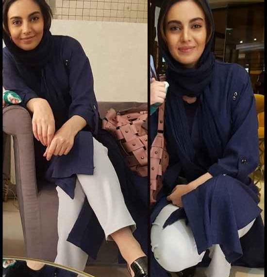 عکس با حجاب مهشید جوادی
