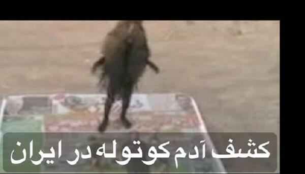 عکس جن که در مسجدسلیمان پیدا شد